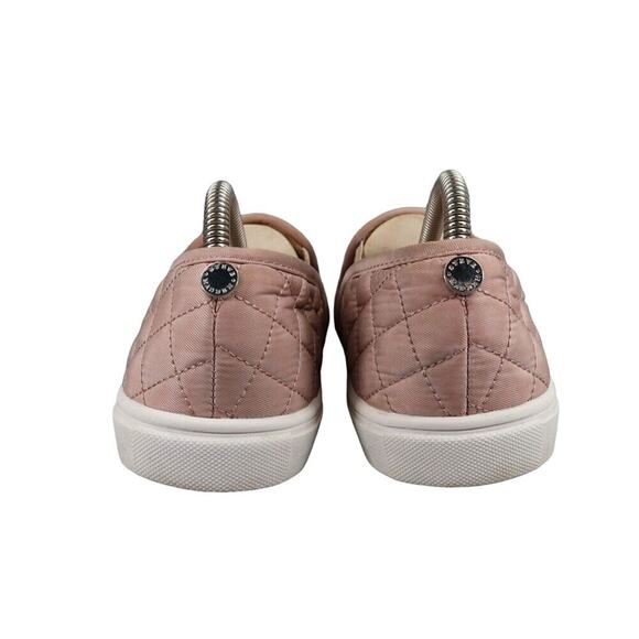 Steve Madden Shoes Women 9 Sneaker Slip On Fashion Casual Quilted Pink Lifestyle - Picture 5 of 12